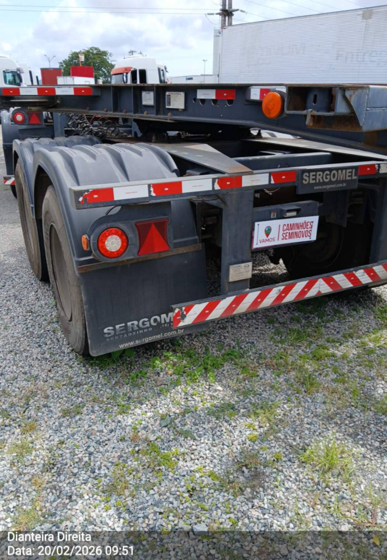SERGOMEL RODOTREM PORTA CONTAINER
